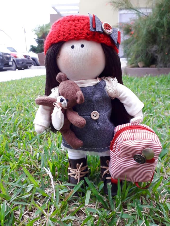 Layla Abrigo Rojo -1