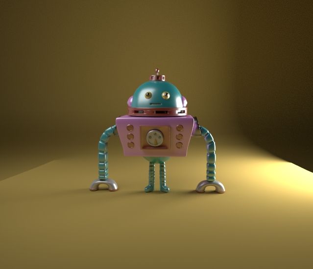 Mi Proyecto del curso: Introducción a la creación de personajes y modelado 3D con Maya 1