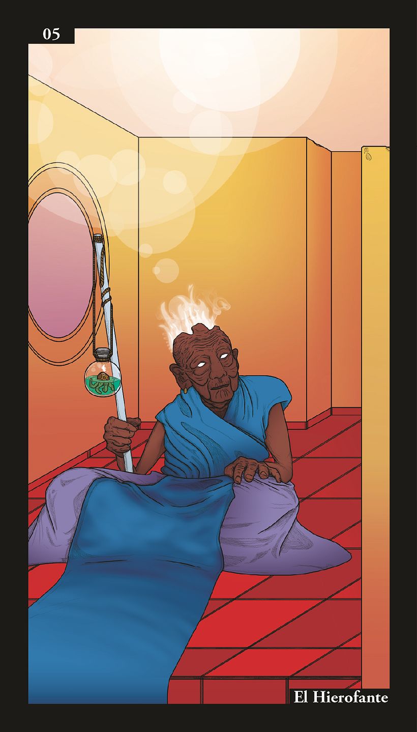 Tarot Arcana Mayor 11