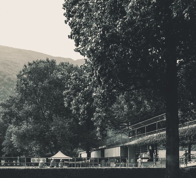 Piscinas Publicas de Bellinzona / Aurelio Galfetti Arquitecto / Bellinzona, Suiza / 2016