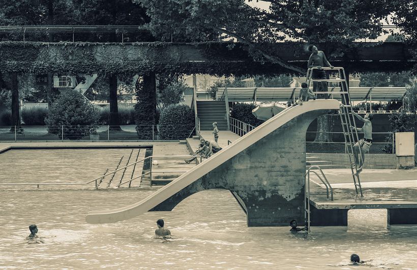 Piscinas Publicas de Bellinzona / Aurelio Galfetti Arquitecto / Bellinzona, Suiza / 2016