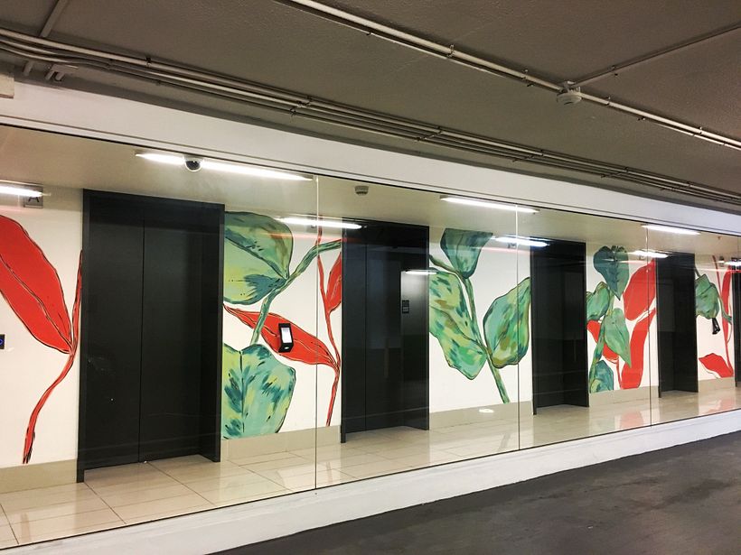 Murales Edificio Apoquindo 2929 1