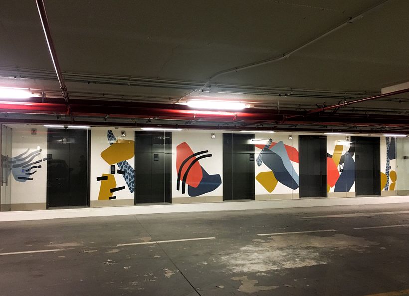 Murales Edificio Apoquindo 2929 2