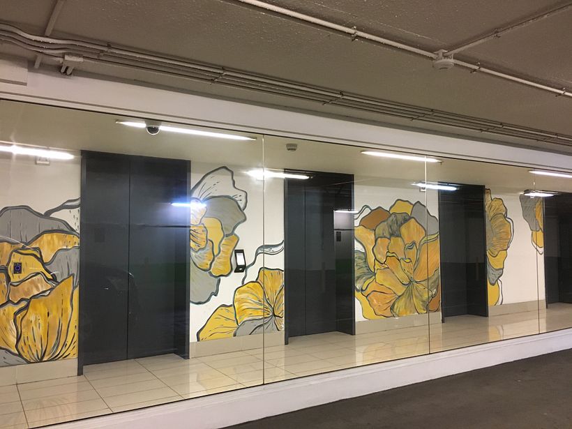 Murales Edificio Apoquindo 2929 5