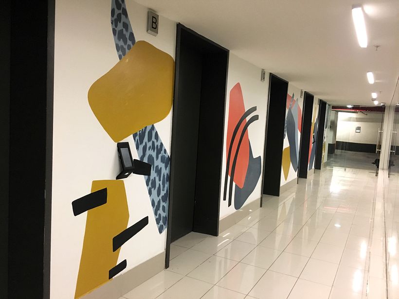Murales Edificio Apoquindo 2929 6