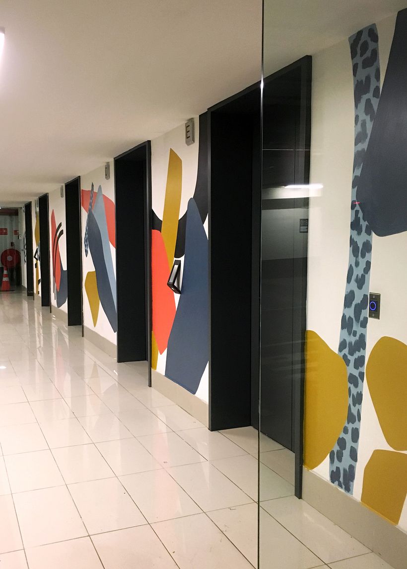 Murales Edificio Apoquindo 2929 7