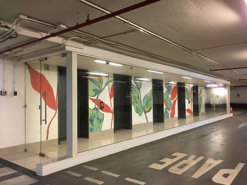 Murales Edificio Apoquindo 2929 9