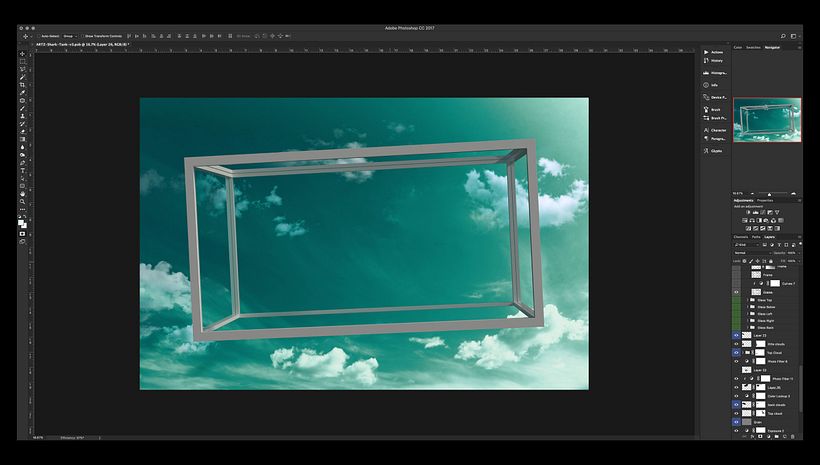 Se incorpora el tanque, se enmascaran los vidrios originales.