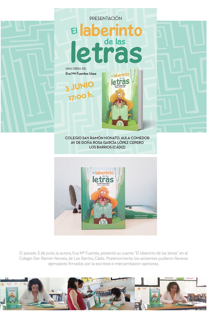 El Laberinto de las letras. Ilustración digital para cuentos infantiles. 10