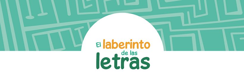 El Laberinto de las letras. Ilustración digital para cuentos infantiles. 0