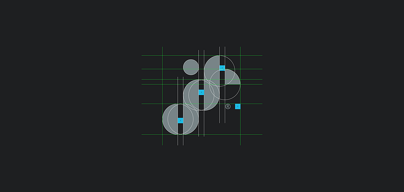 Isotipo: Para la practicidad de la marca (cliente) me fue correcto crear un isotipo con las iniciales del logo (J, T) 