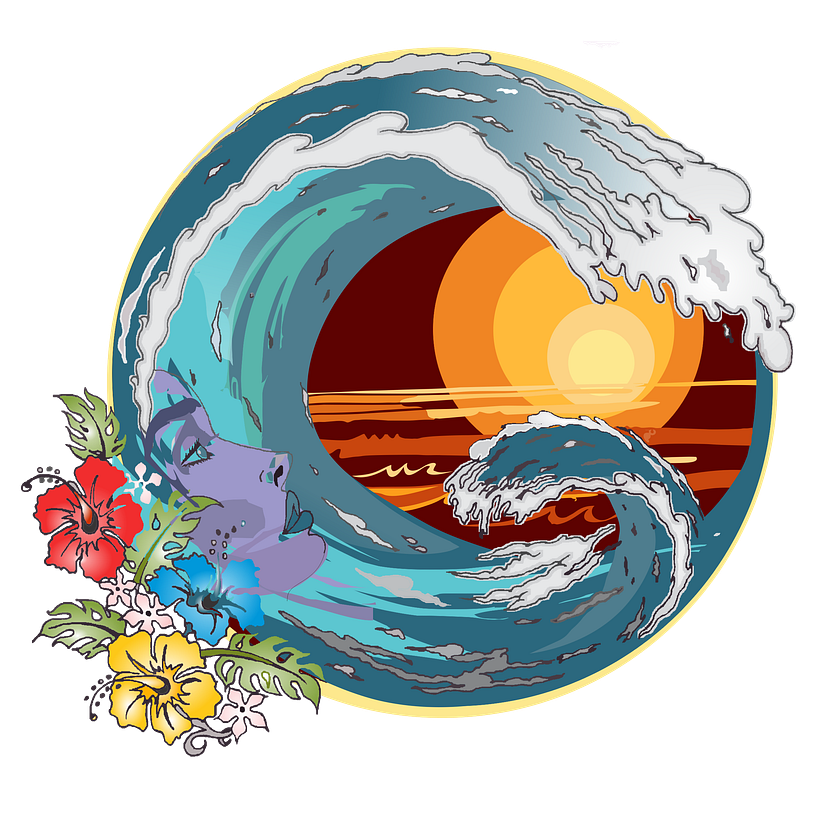 Ilustración para la marca de ropa Avangar surf 