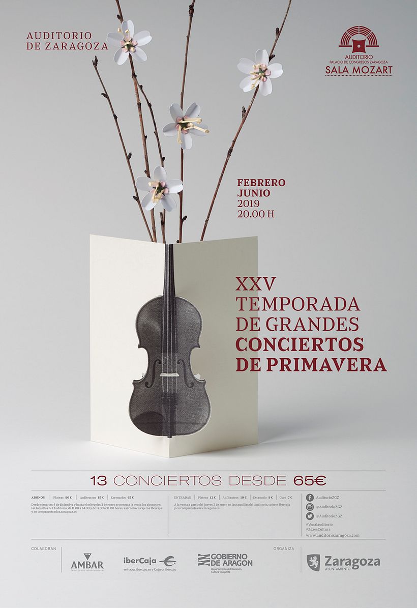 XXV Temporada de Grandes Conciertos de Primavera - Fotografía