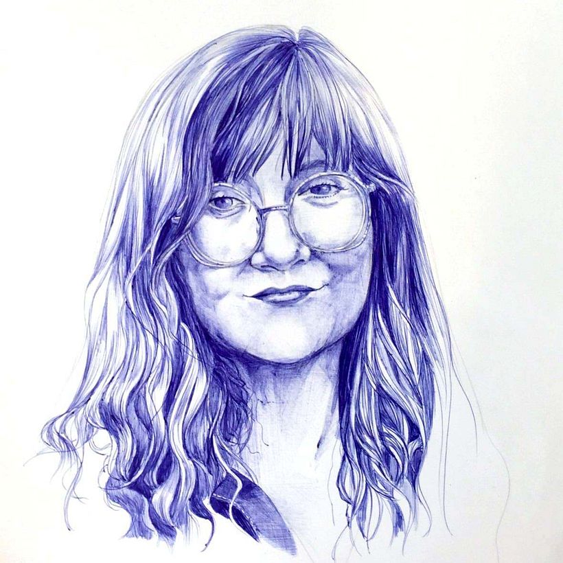 Isabel Coixet, retrato boli bic 