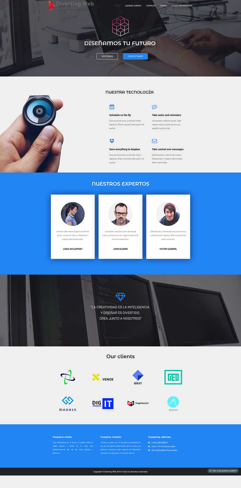 Mi Proyecto del curso: Creación de una web profesional con WordPress -1