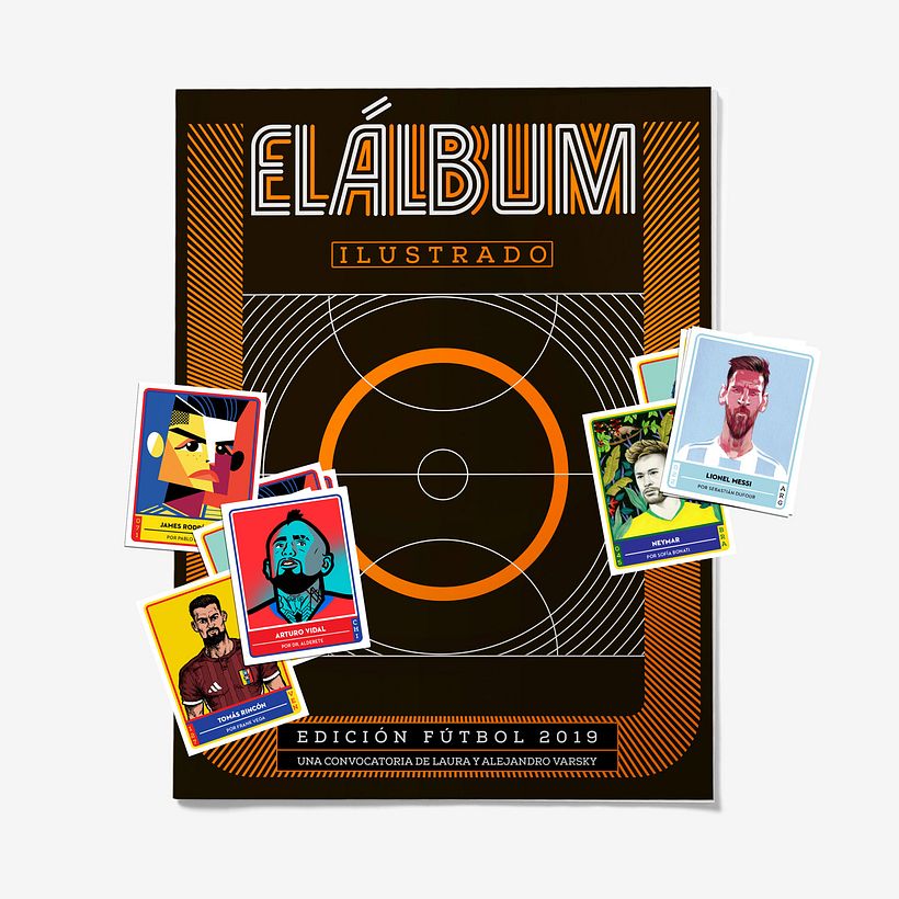 Un álbum que une dos pasiones: fútbol e ilustración 1
