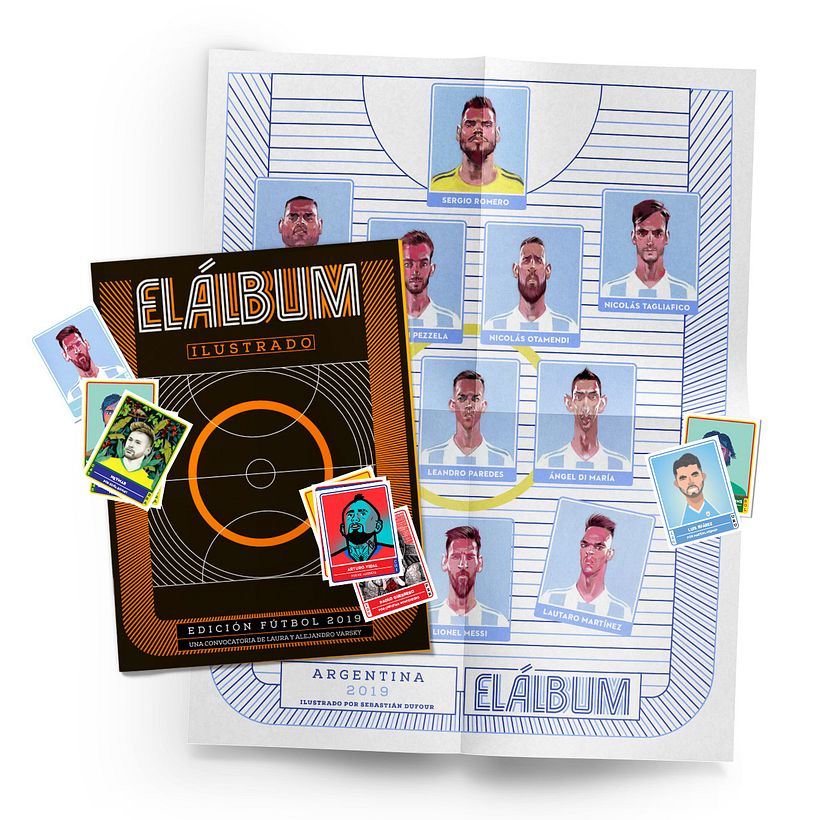 Un álbum que une dos pasiones: fútbol e ilustración 12