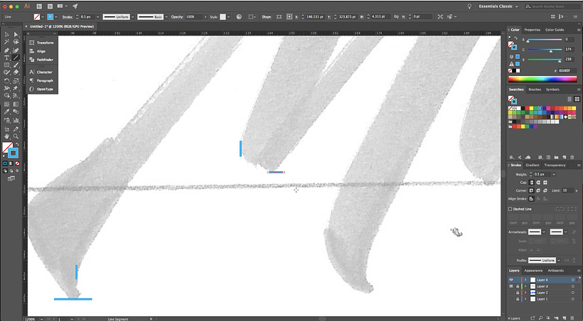 Cómo vectorizar un diseño de lettering 10