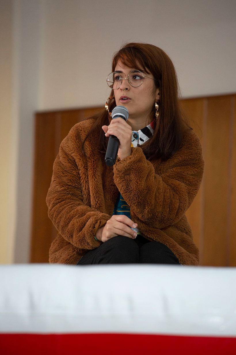 Catalina Vásquez en Desayunos Domestika Colombia