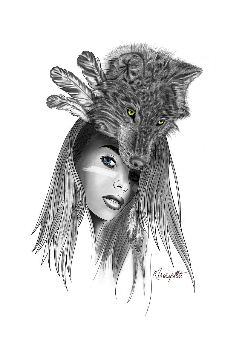 Mi Proyecto del curso: Diseño e ilustración digital de tatuajes con Procreate -1