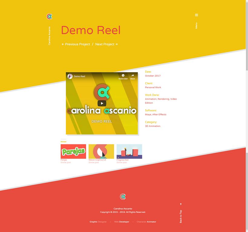 Mi Proyecto del curso: Creación de una web profesional con WordPress 3