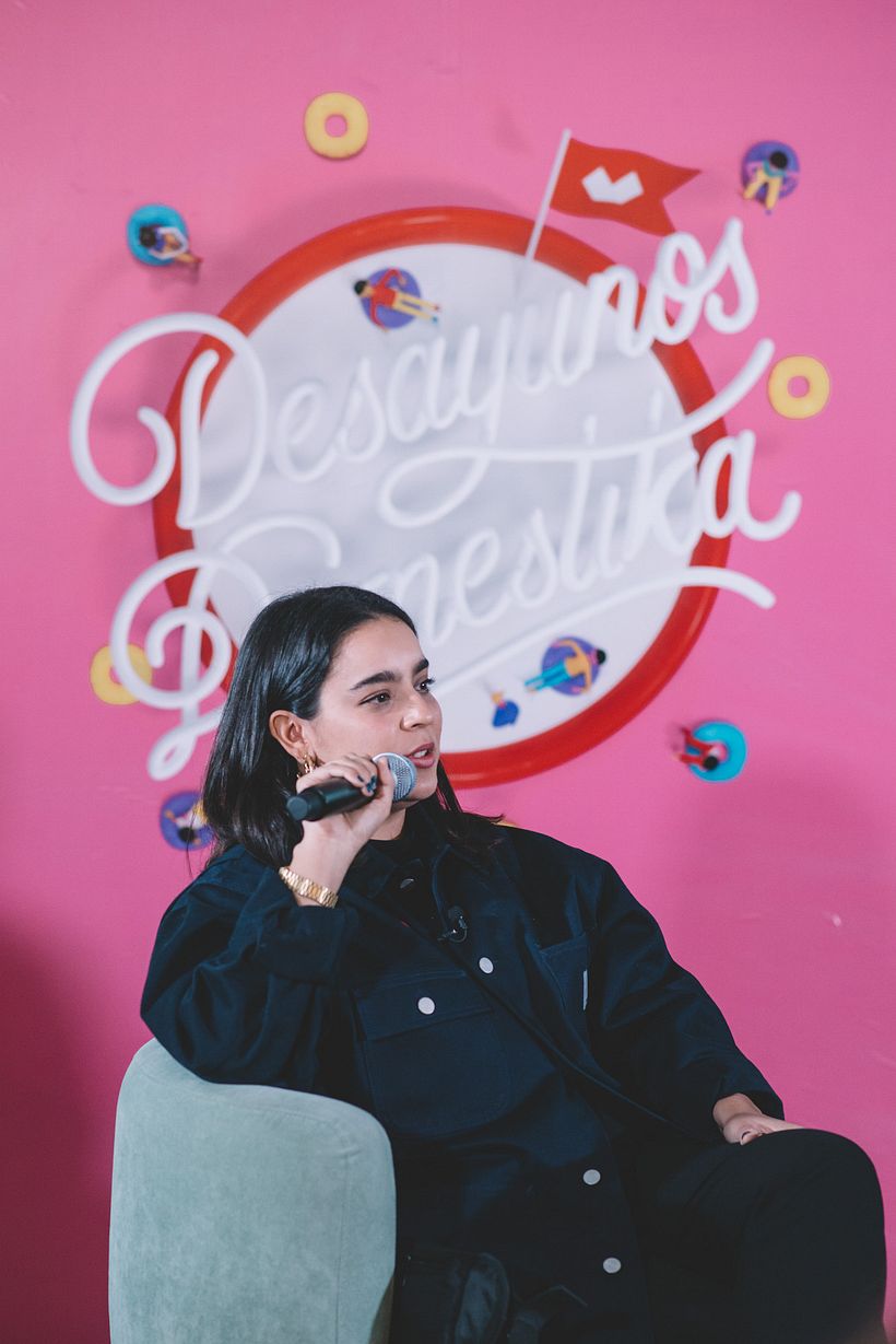 Catalina Bu en Desayunos Domestika Chile