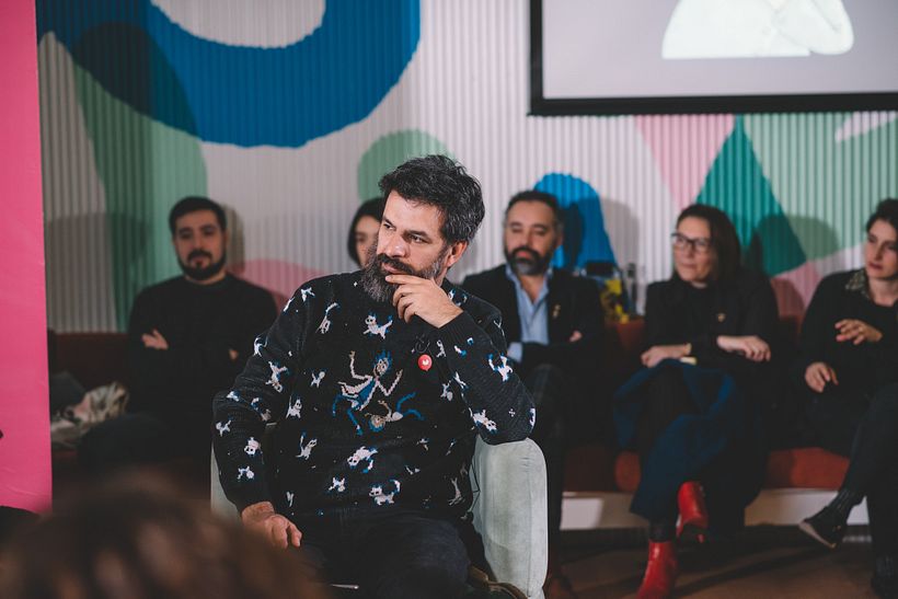 Alberto Montt en Desayunos Domestika Chile