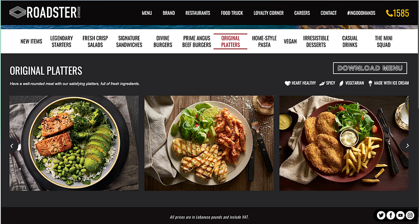 ROADSTER NEW MENU  11