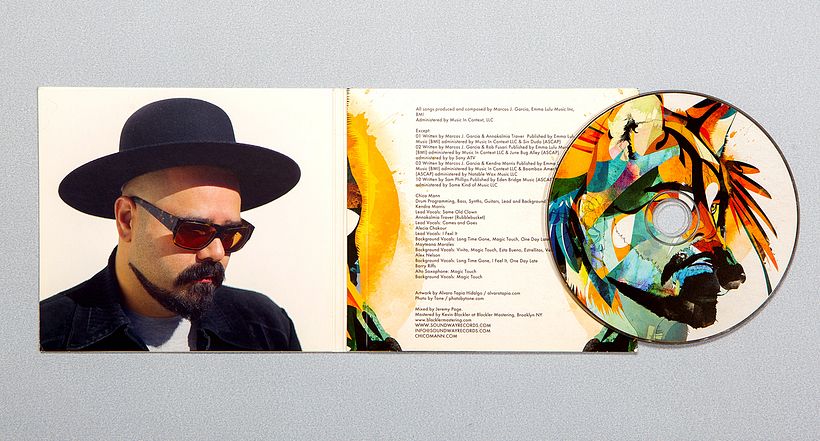 Arte para el album Magical Thinking de Chico Mann - Tradycyjna ilustracja
