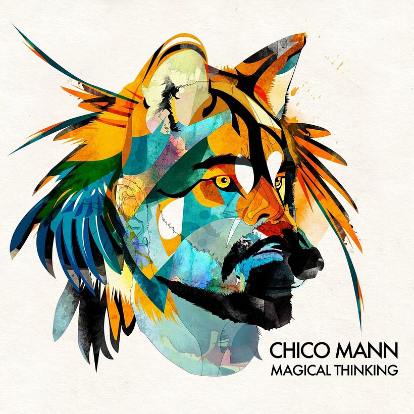 Arte para el album Magical Thinking de Chico Mann - Tradycyjna ilustracja