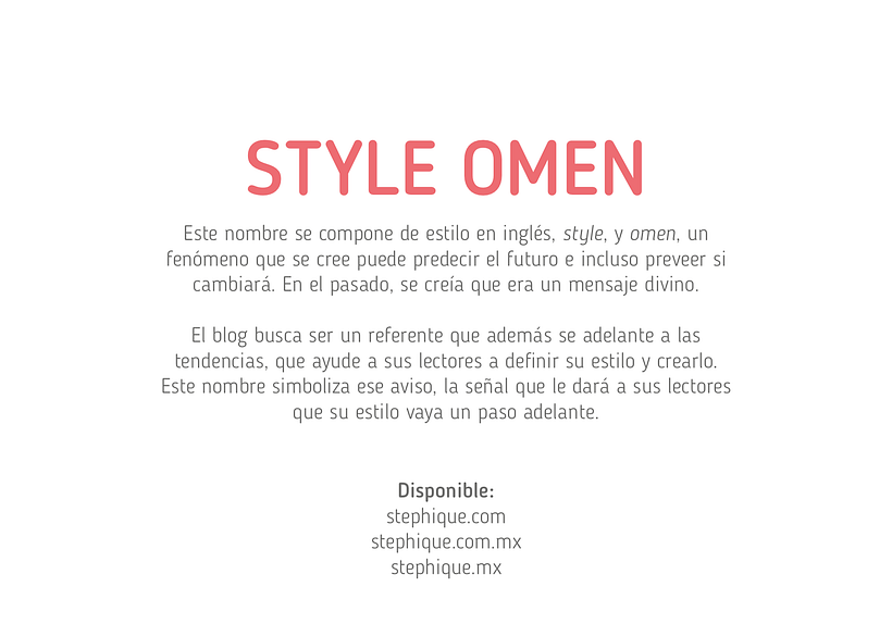 Naming para Blog de Moda y Estilo 6
