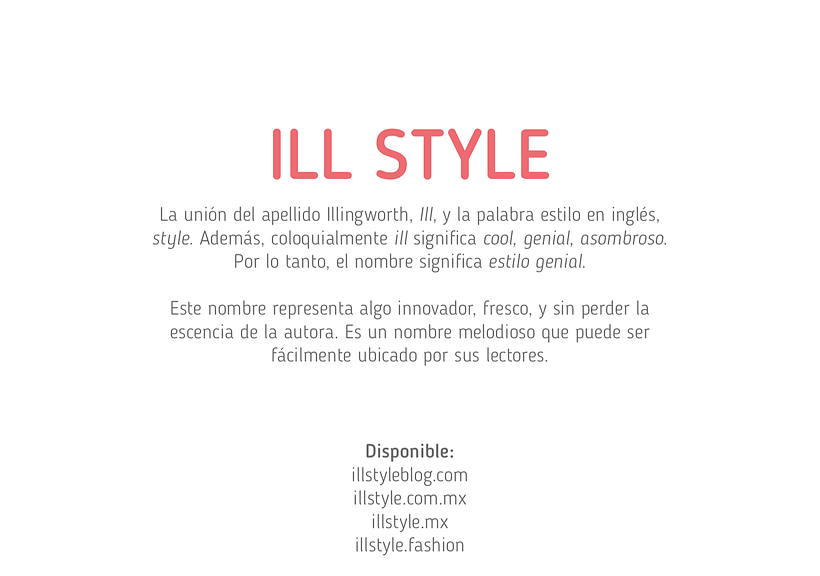Naming para Blog de Moda y Estilo 7