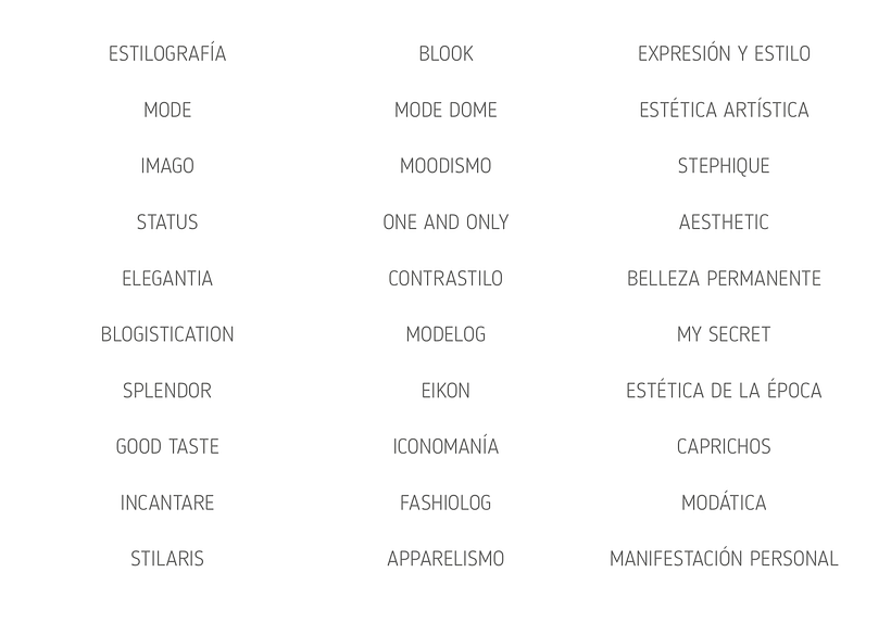 Naming para Blog de Moda y Estilo 9