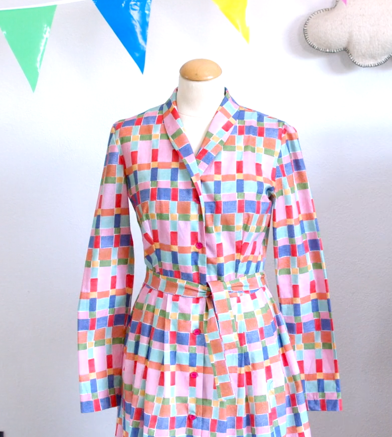 Diseño de pattern textil de La casita de Wendy