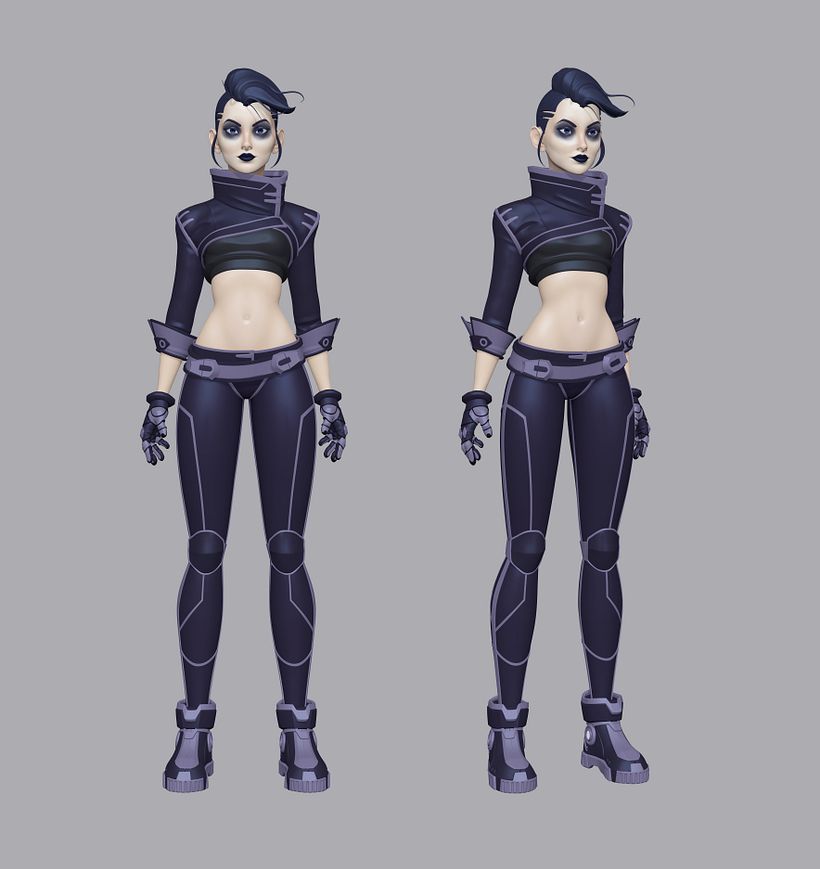 Stylized Character 0