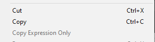  "copy expressión only" doesn´t work. Adobe After Effects. 1