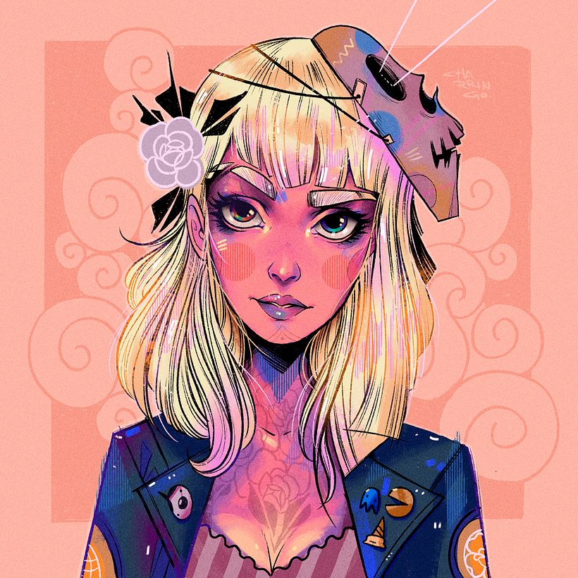 Ilustración final de Charringo