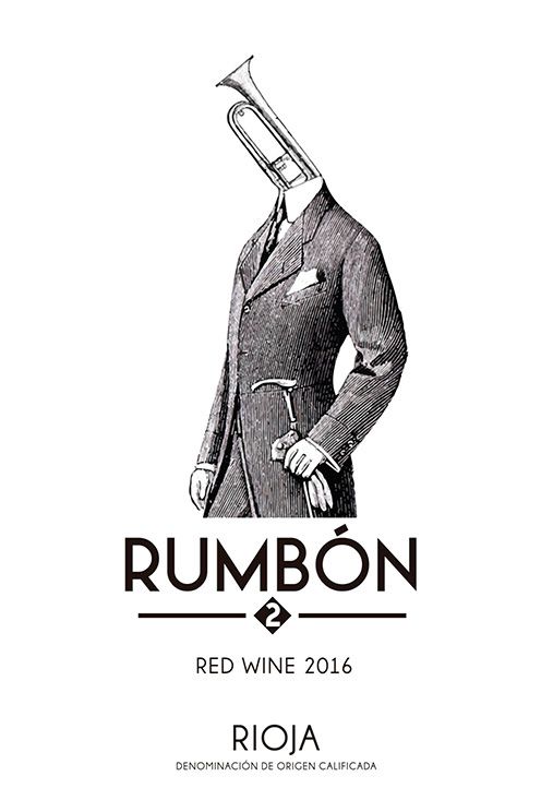 Rumbón label design 2