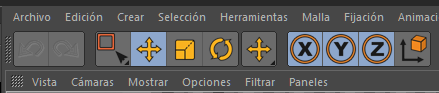 Problema Cinema 4d objeto primitivo no visible 1