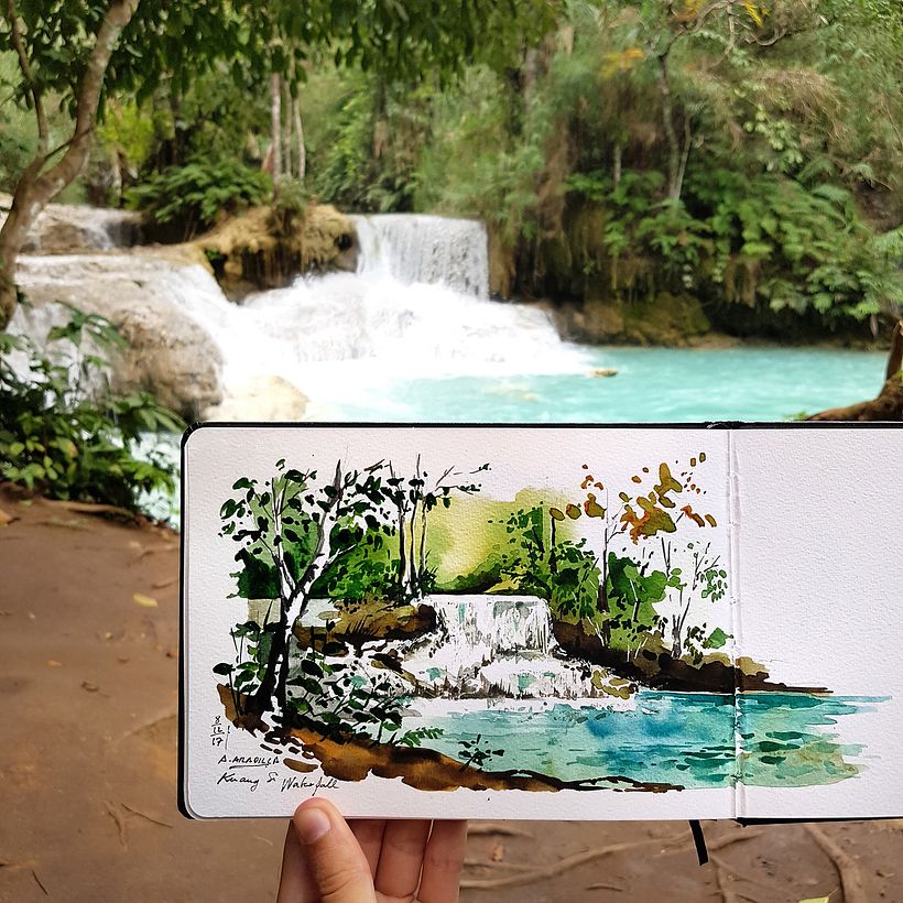 Alicia Aradilla, la ilustradora que viaja pintando el mundo en acuarela 7