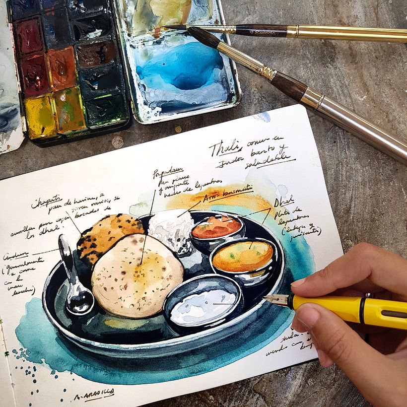 Alicia Aradilla, la ilustradora que viaja pintando el mundo en acuarela 17