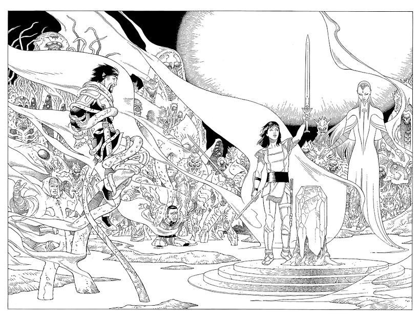 SWORD of AGES Vol.1: Avalon. Novela gráfica, 2018 8