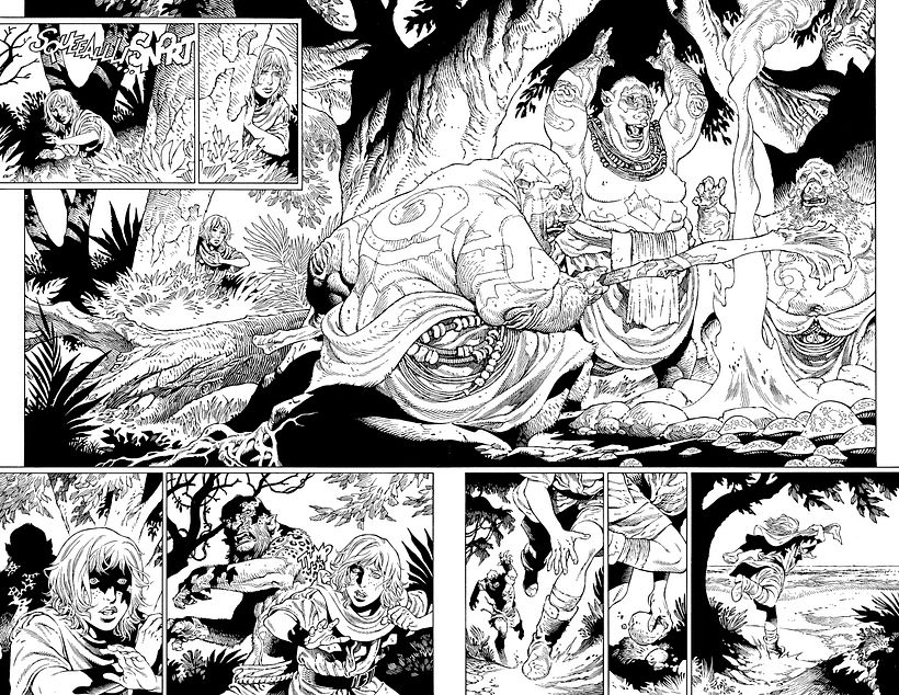 H.G.Wells' The Island Of Dr. MOREAU. Novela gráfica, 2019. 5