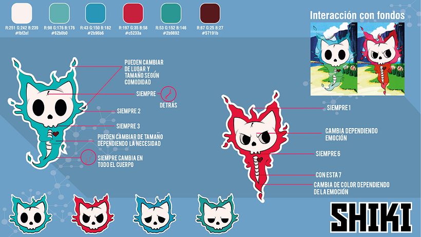 Mi Proyecto del curso: Diseño de personajes para videojuegos y aplicaciones - Ilustração tradicional