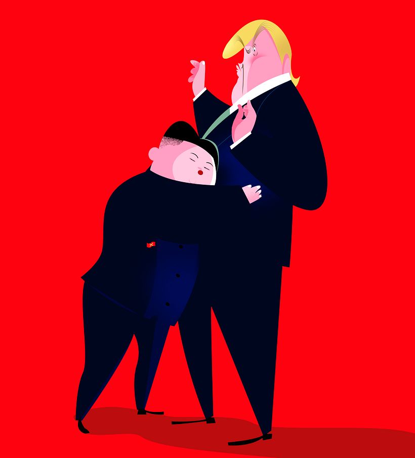 Trump & Kim 0