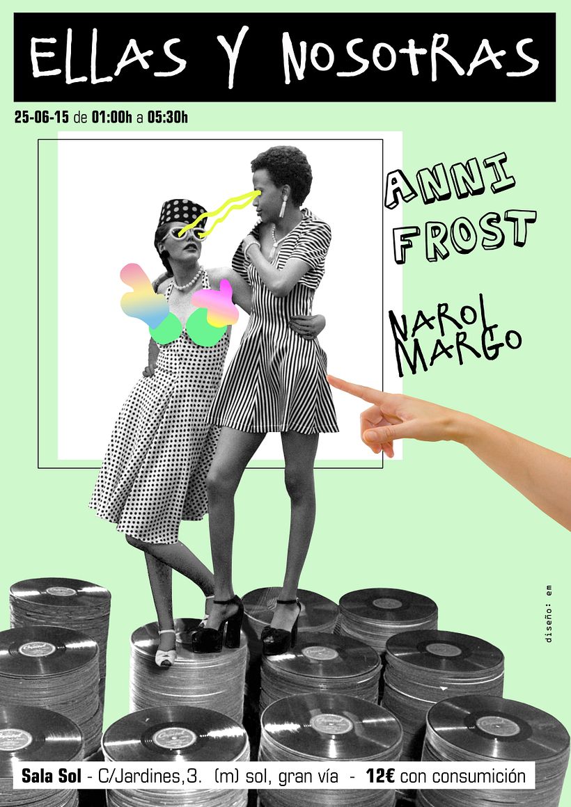 Carteles Sala El sol  Madrid 2015 0