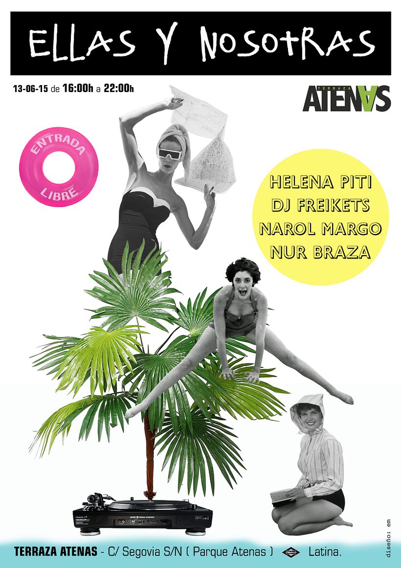 Carteles Sala El sol  Madrid 2015 1