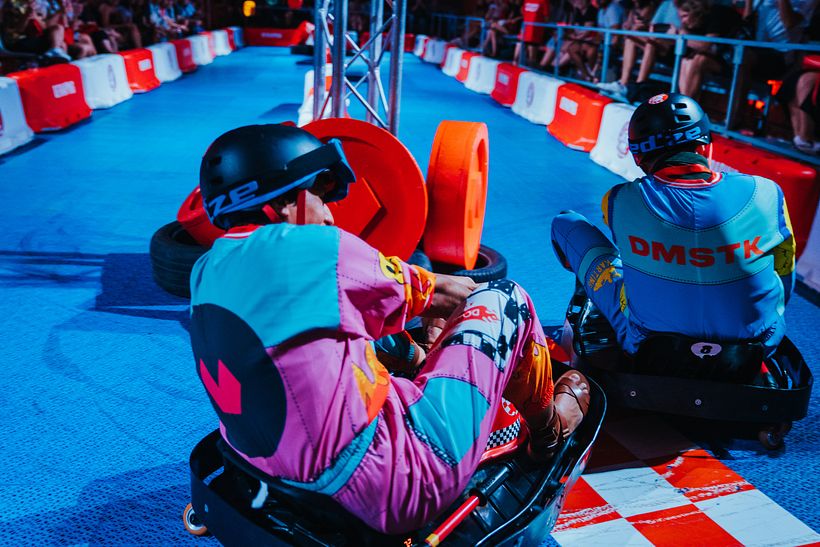 Tensión extrema en la carrera entre Vasava y Malika Favre