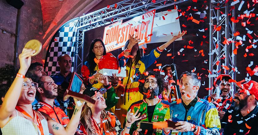 Los conferenciantes celebran el final de las carreras: la paz ha vuelto a sus vidas