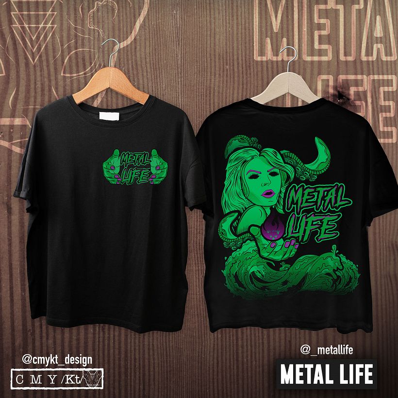 Directora de Arte para Metal Life 5